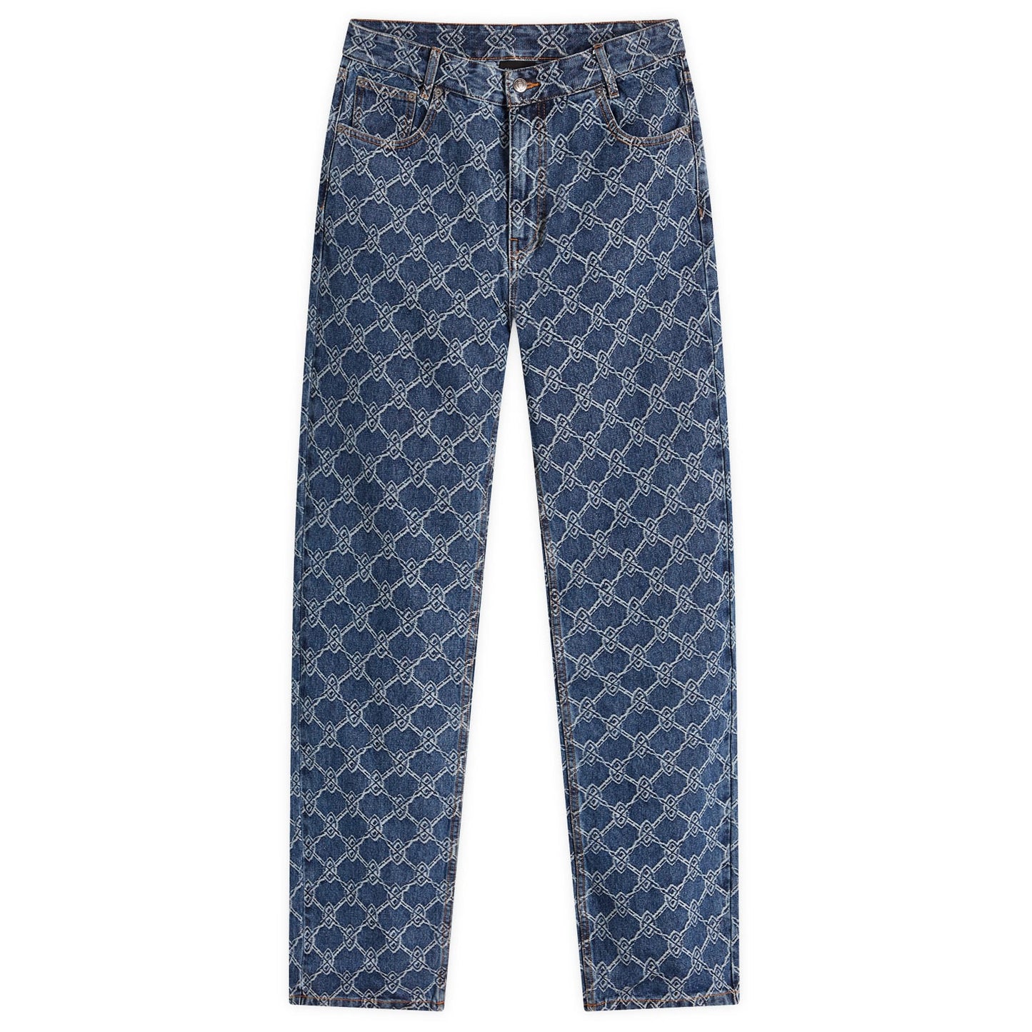 Rahul Shield Monogram Jeans
