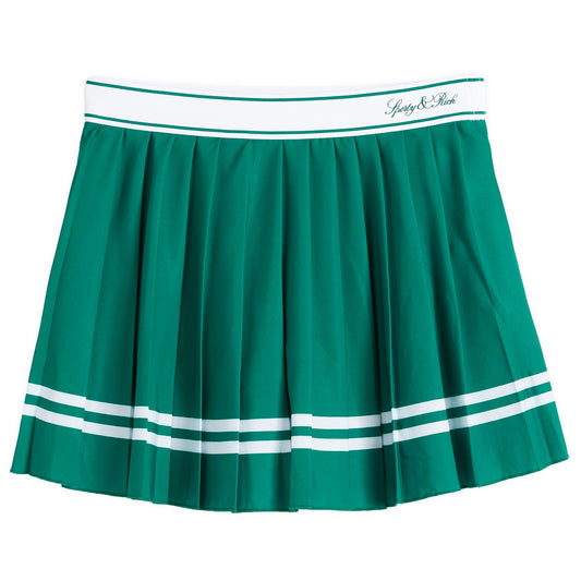 Vendome Script Pleated Skirt