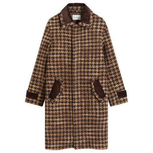 Tweed Trench Coat