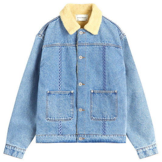 Lined Denim Trucker Jacket