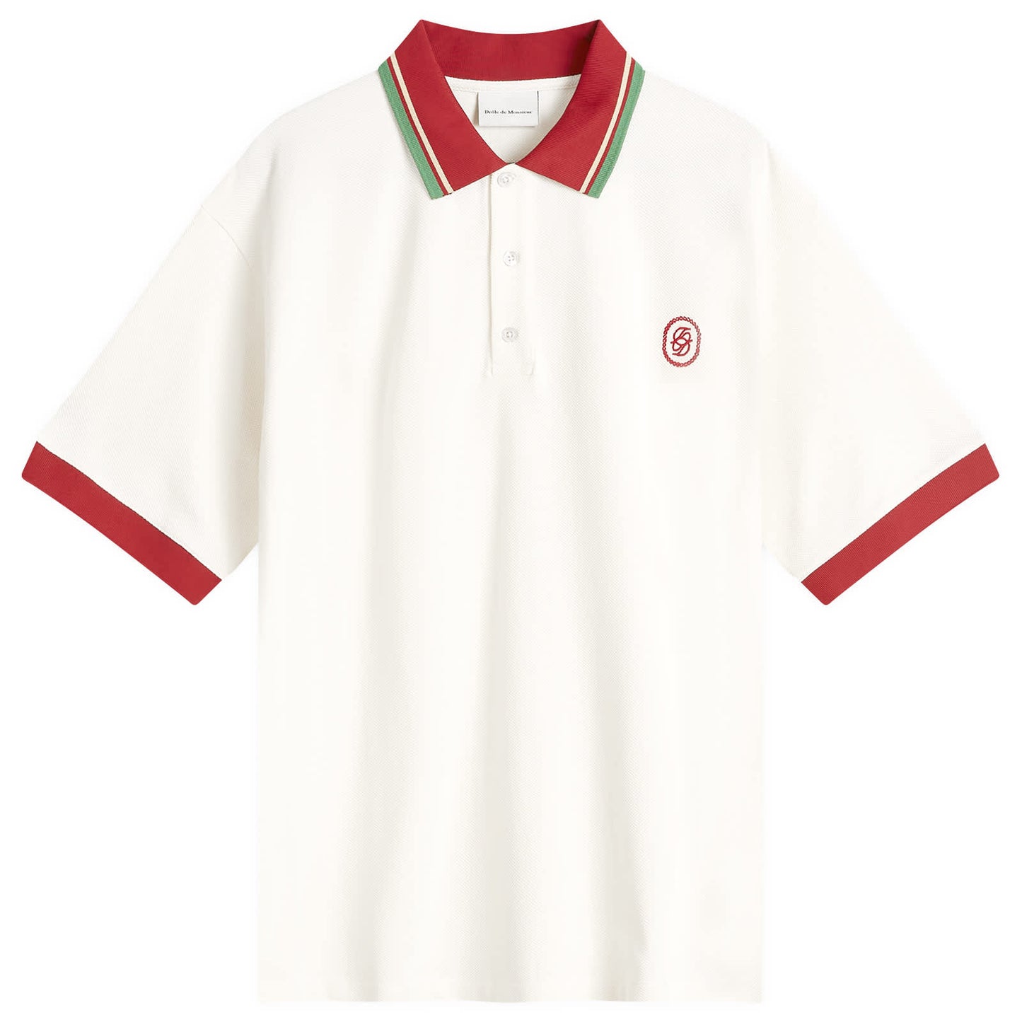 D Mirror Logo Polo Shirt