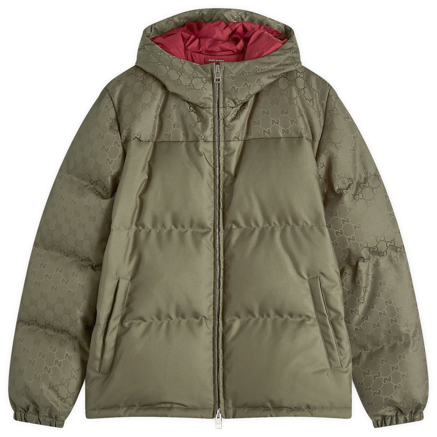 Jacquard GG Down Jacket