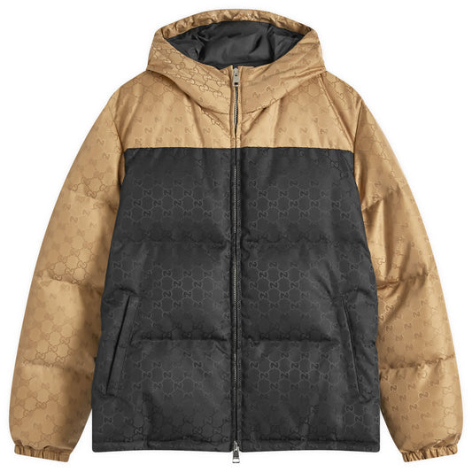Jacquard GG Down Jacket