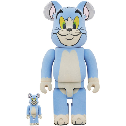 Medicom Be@Rbrick Tom (Classic Color) Flocky Ver. (Tom And Jerry)