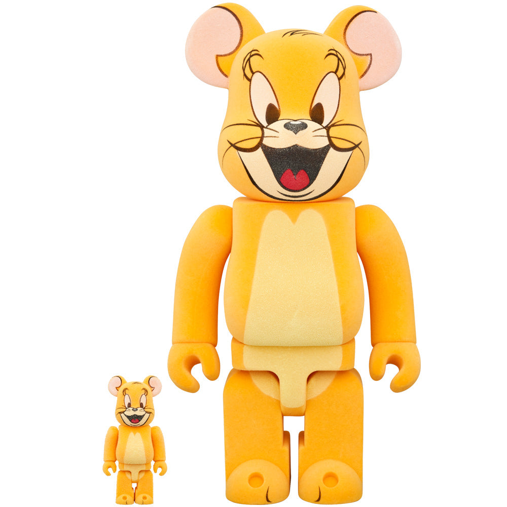 Medicom Be@Rbrick Jerry (Classic Color) Flocky Ver. (Tom And Jerry)