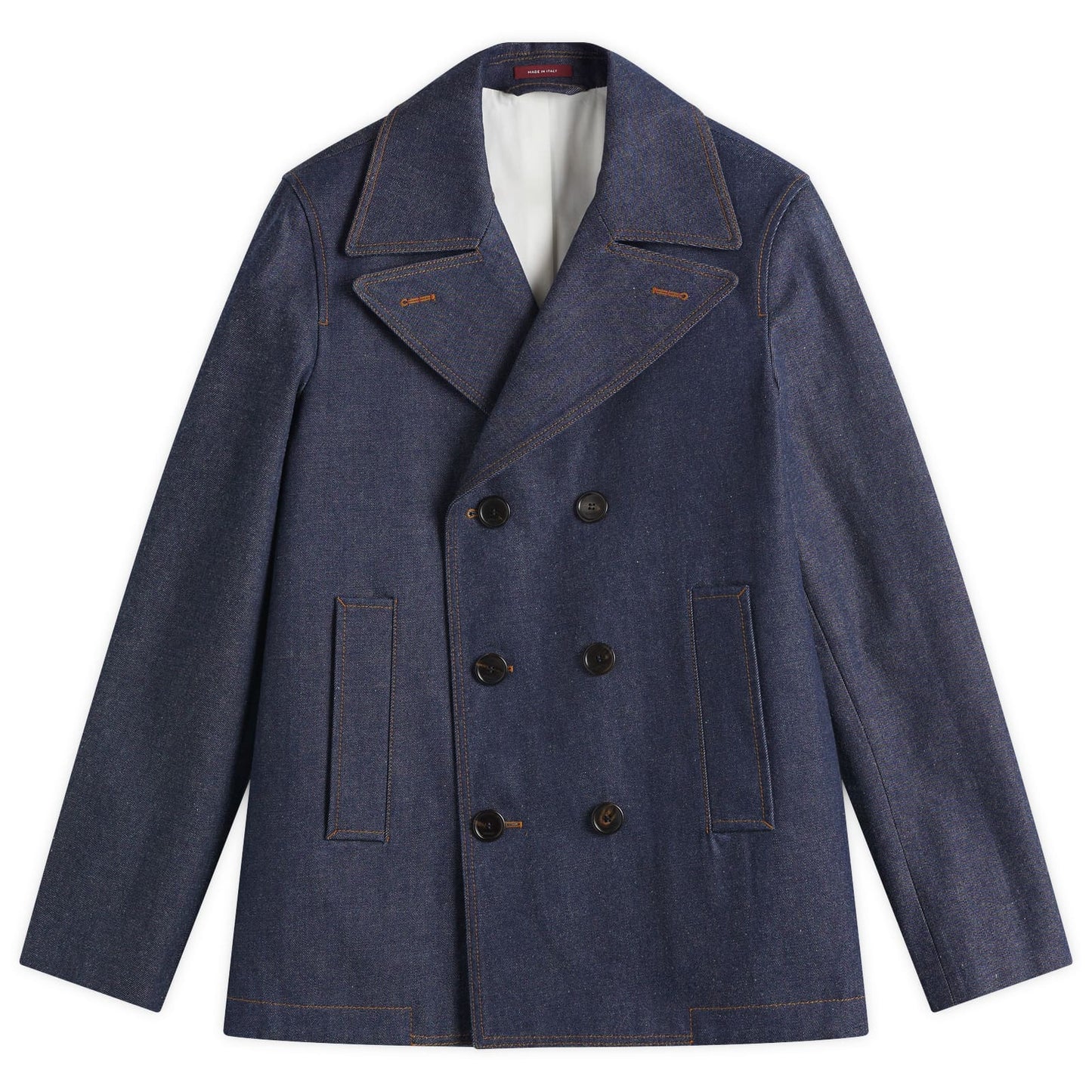 Denim Peacoat