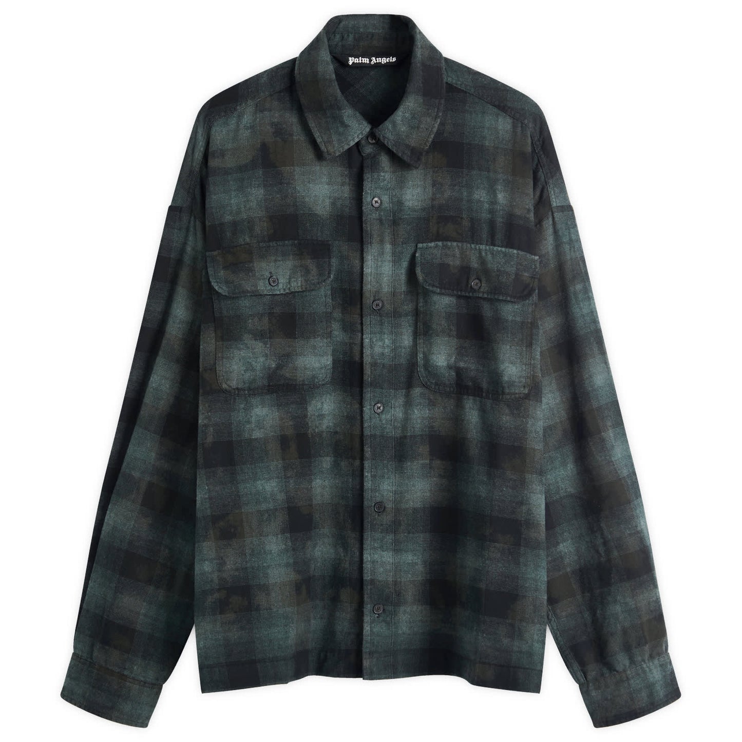 Curved Logo Check Shirt