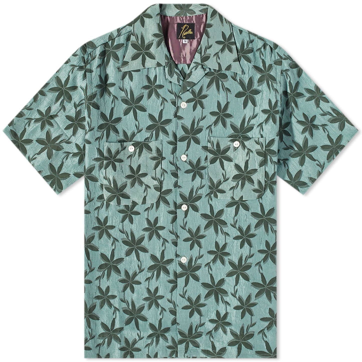 Floral Jacquard One Up Vacation Shirt