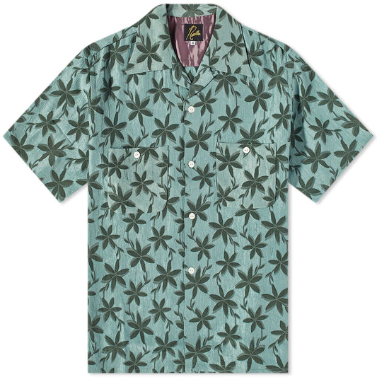 Floral Jacquard One Up Vacation Shirt