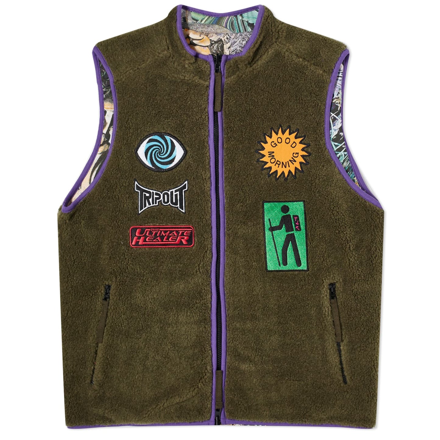 Reversible Polar Fleece Vest