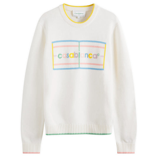 Pastel Court Embroidered Jumper