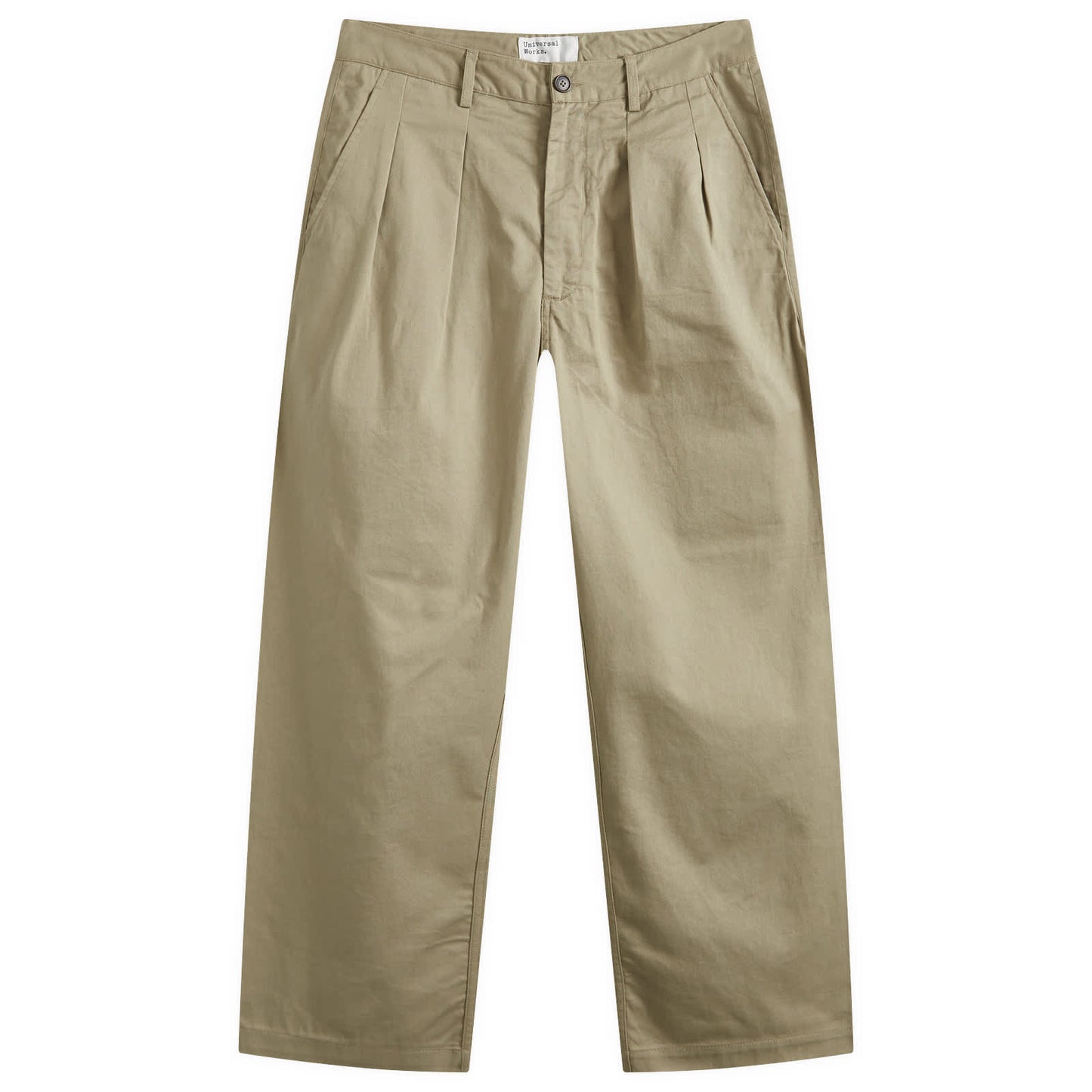 Twill Double Pleat Pant