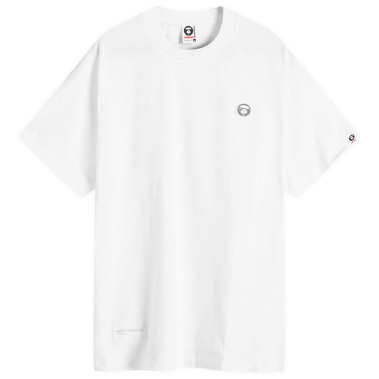 Silcone Badge Crew Neck T-Shirt