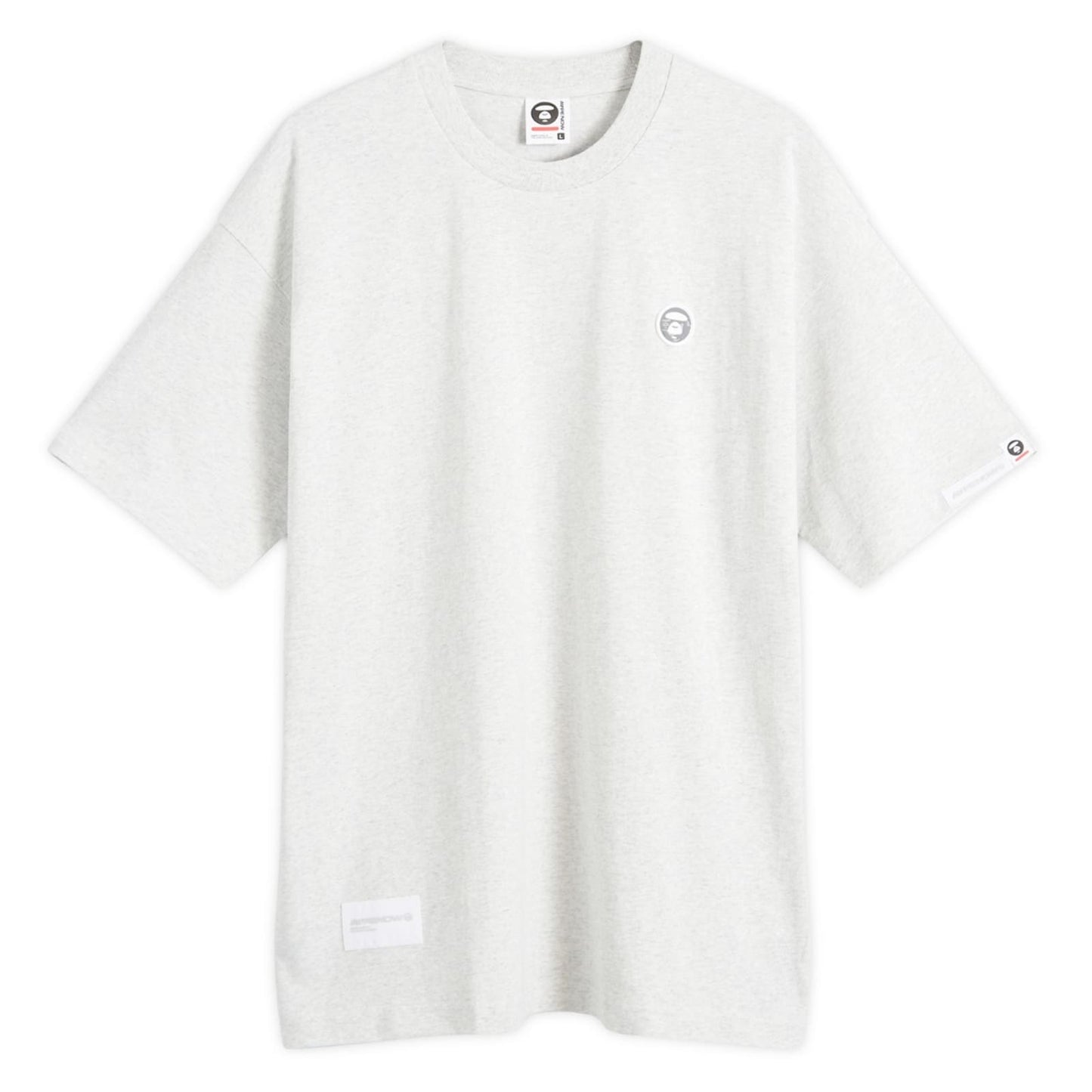 Silcone Badge Crew Neck T-Shirt