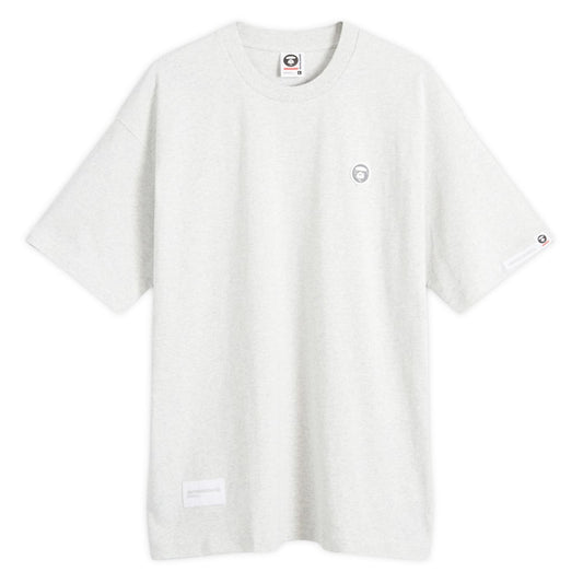 Silcone Badge Crew Neck T-Shirt