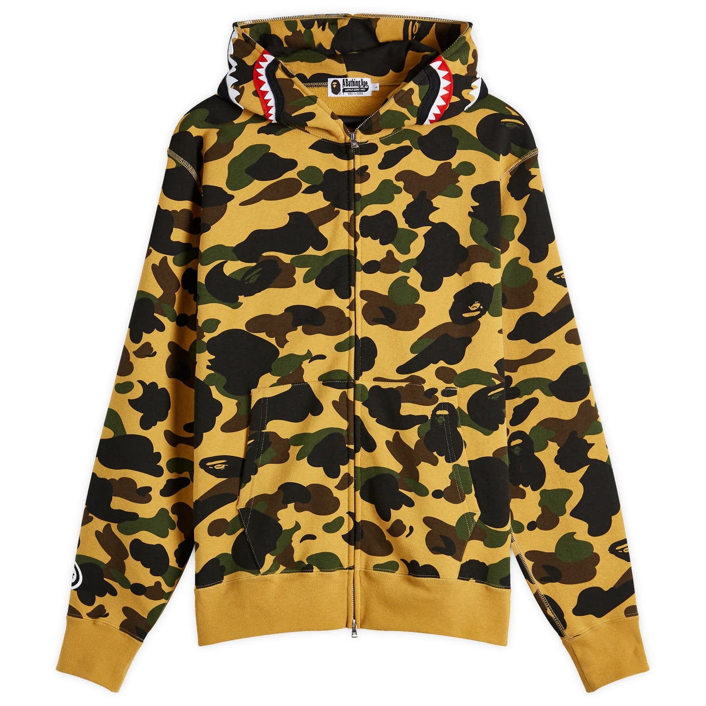 1st Camo Full Zip Shark Hoodie