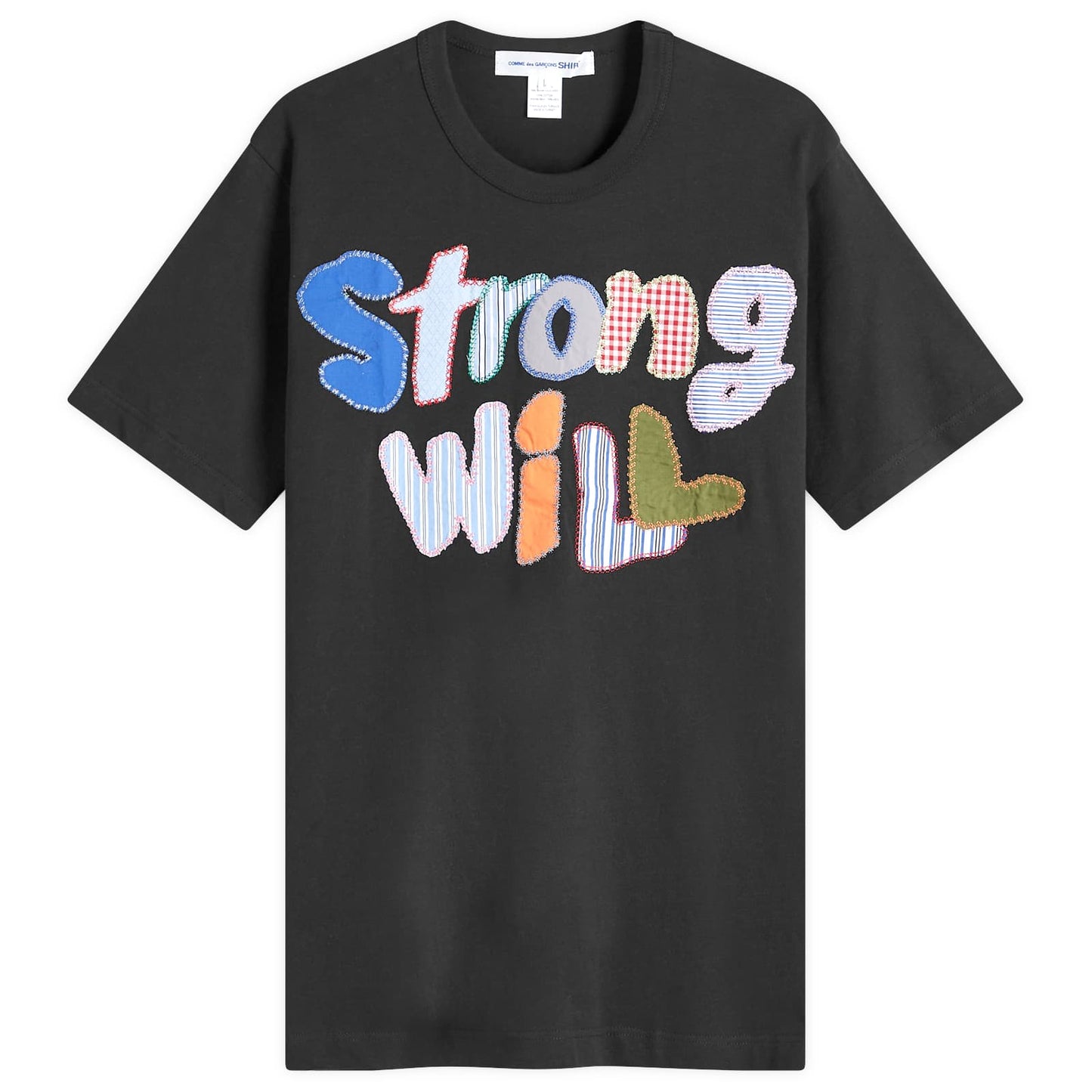 Strong Will Patchwork T-Shirt