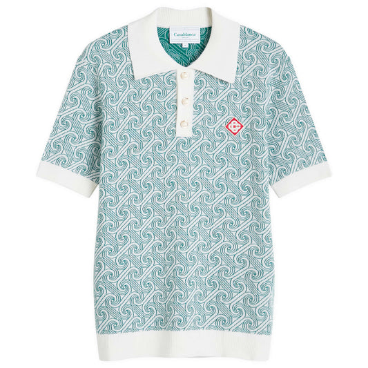 Jacquard Monogram Polo