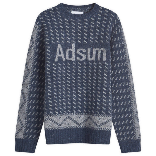 Logo Knit Crew Jumper
