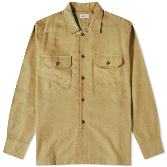 Soft Flannel Utility Overshirt