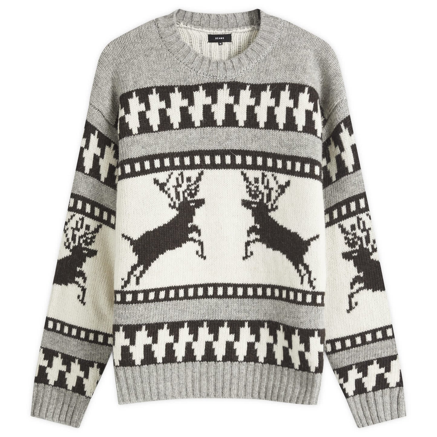 Winter Pattern Crew Jumper