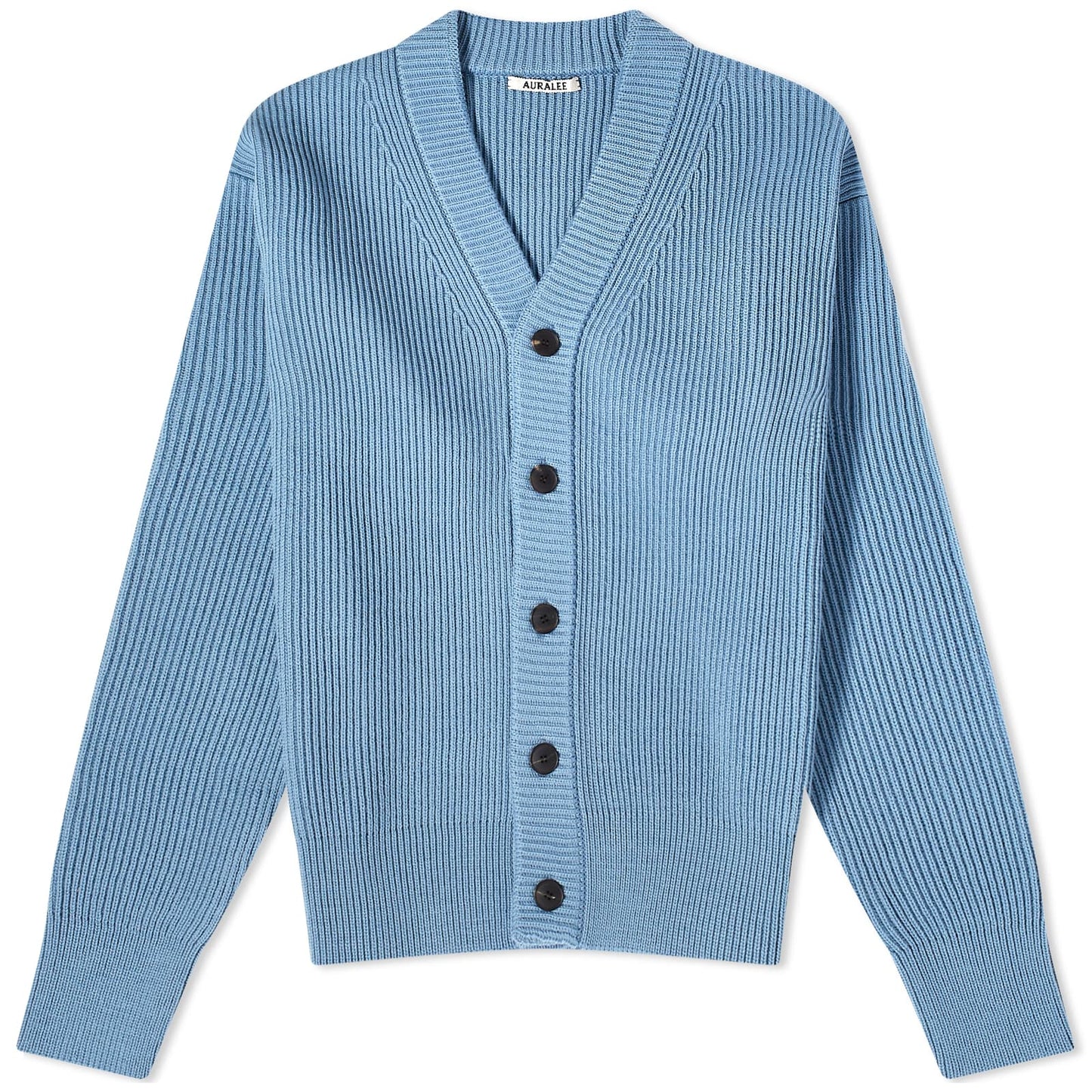 French Merino Rib Cardigan