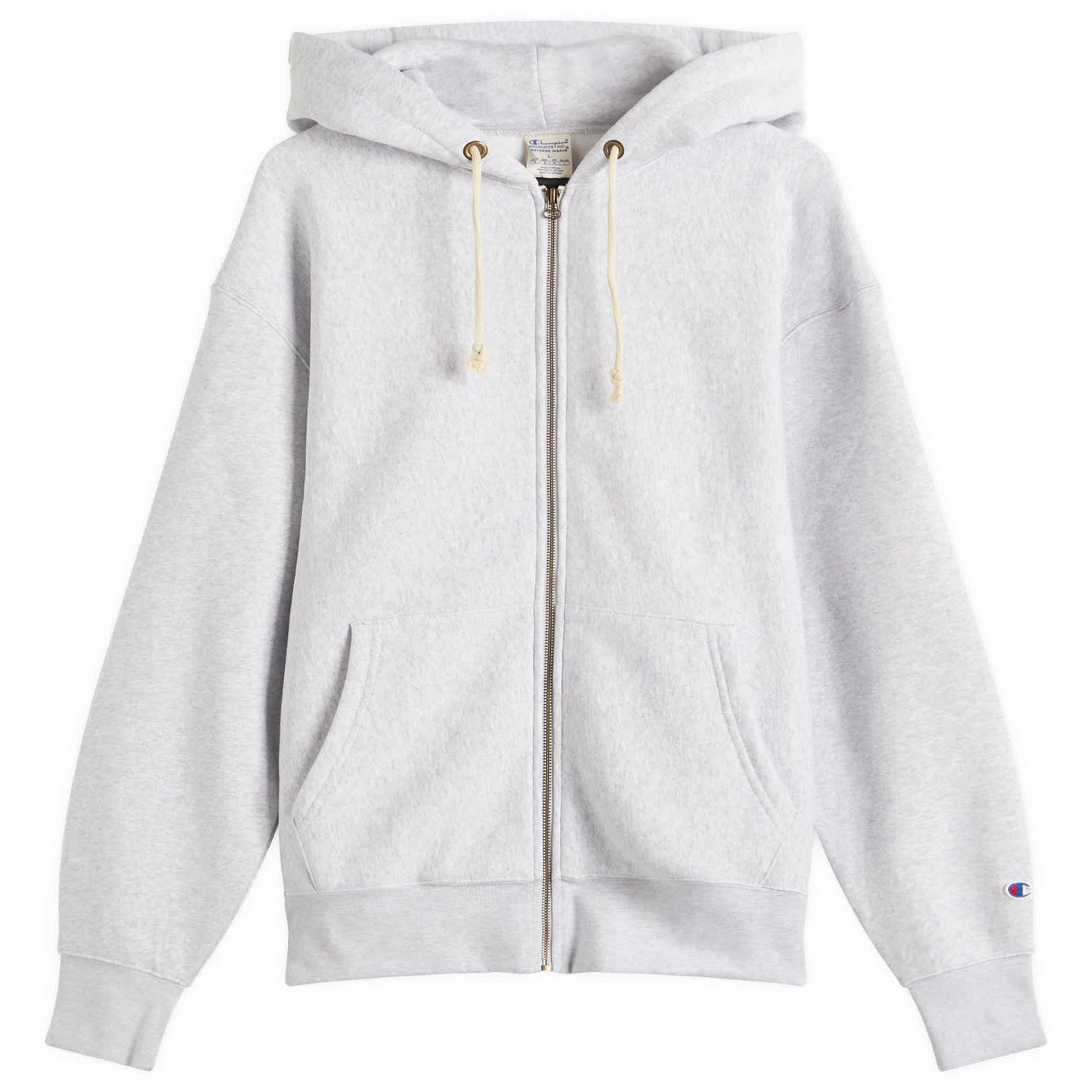 Reverse Weave Fleece Zip Hoodie