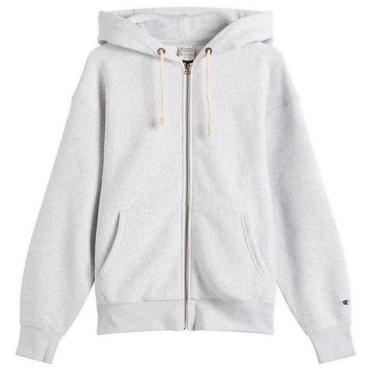 Reverse Weave Fleece Zip Hoodie