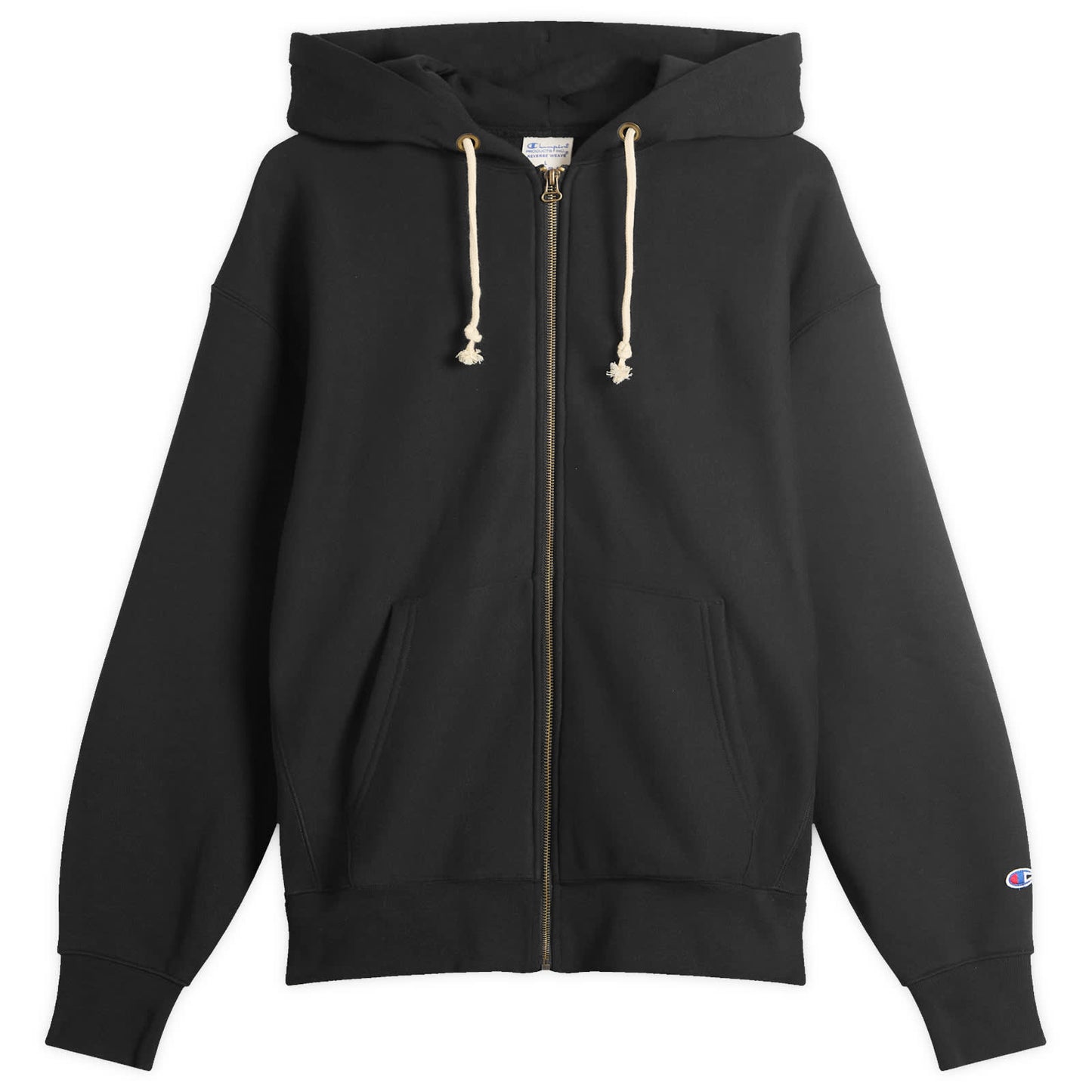 Reverse Weave Fleece Zip Hoodie