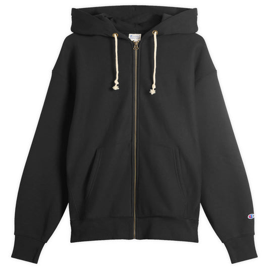 Reverse Weave Fleece Zip Hoodie