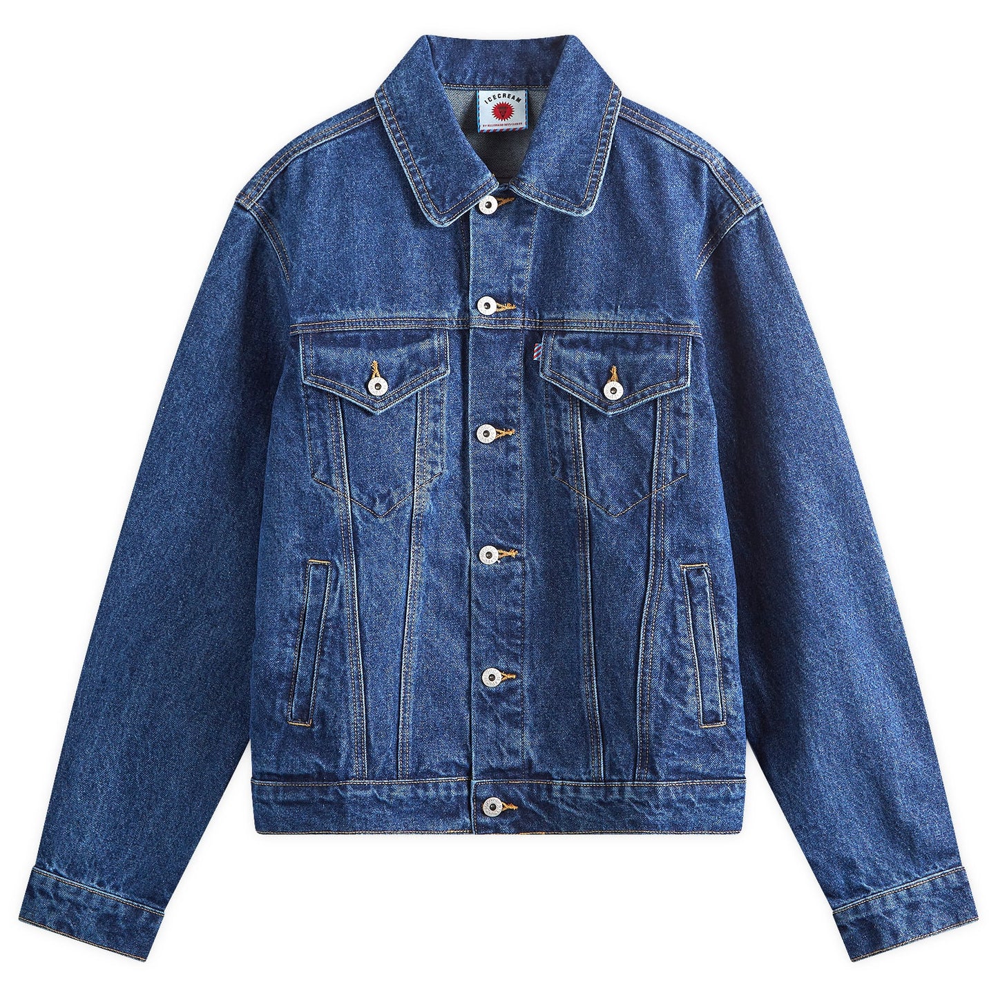 Icecream Running Dog Denim Trucker Jacket