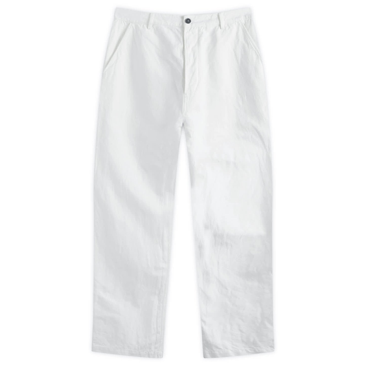 Linen Slub Military Chino Pants