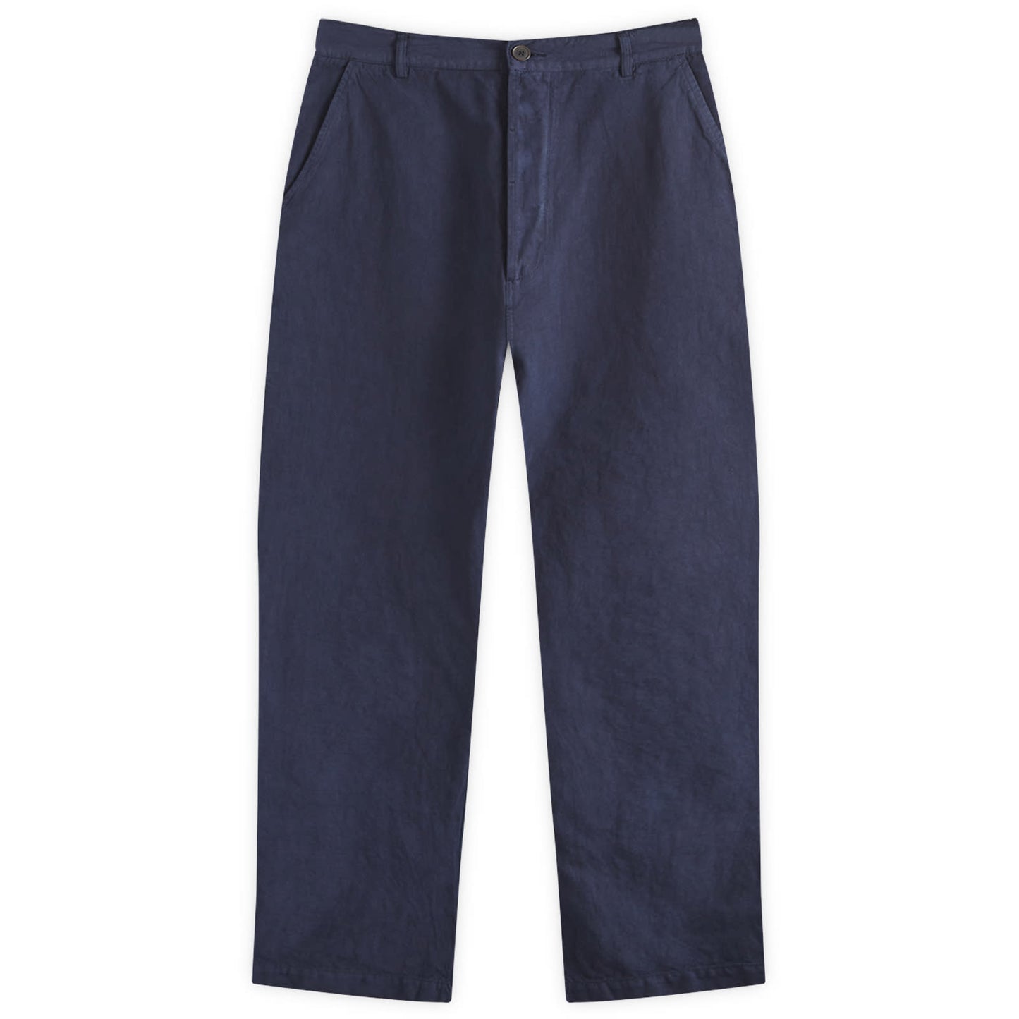 Linen Slub Military Chino Pants