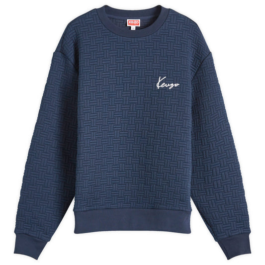 Weave Crew Neck Sweat