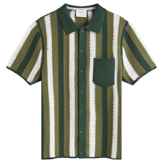 Pathos Crochet Stripe Shirt