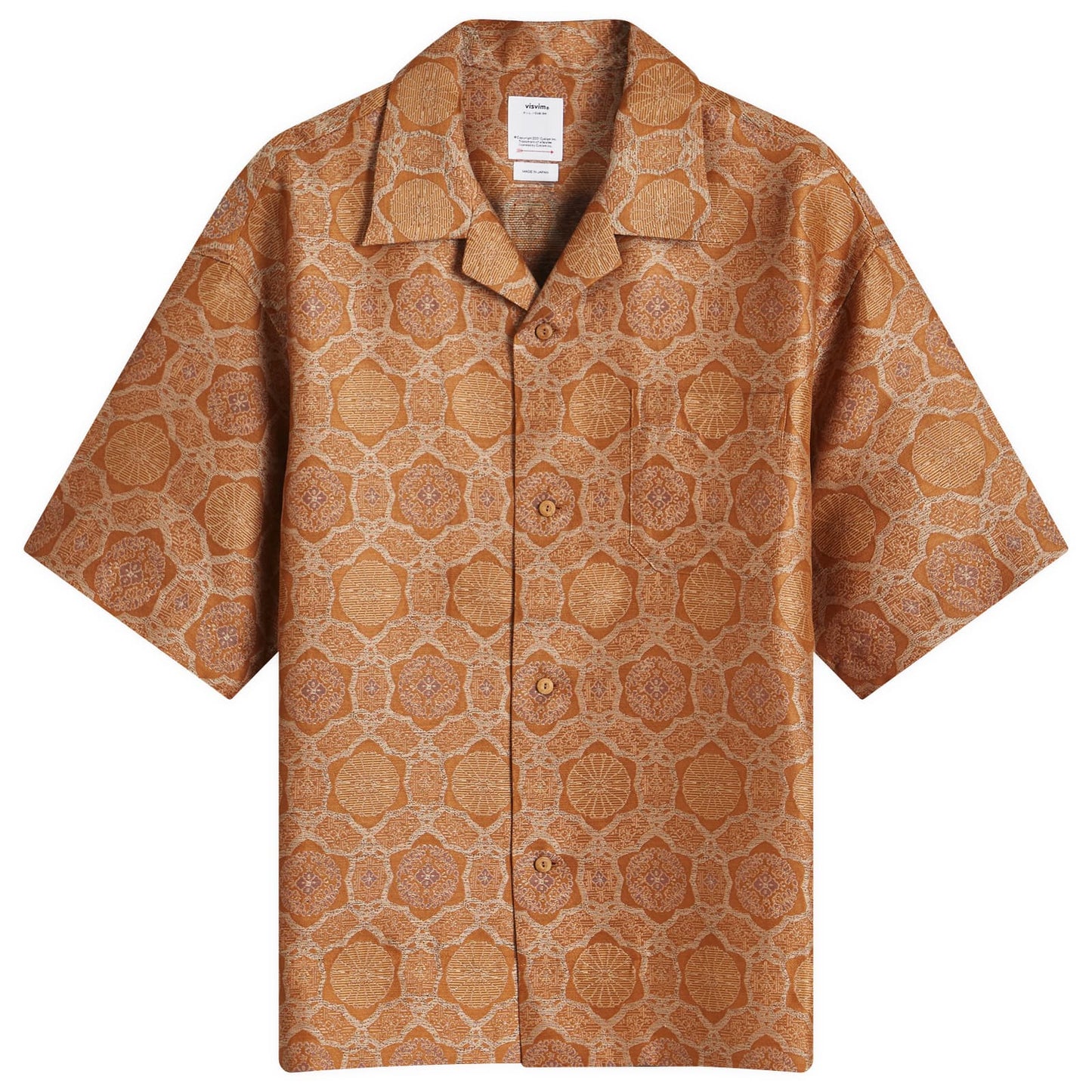 Silk Jacquard Copa Shirt