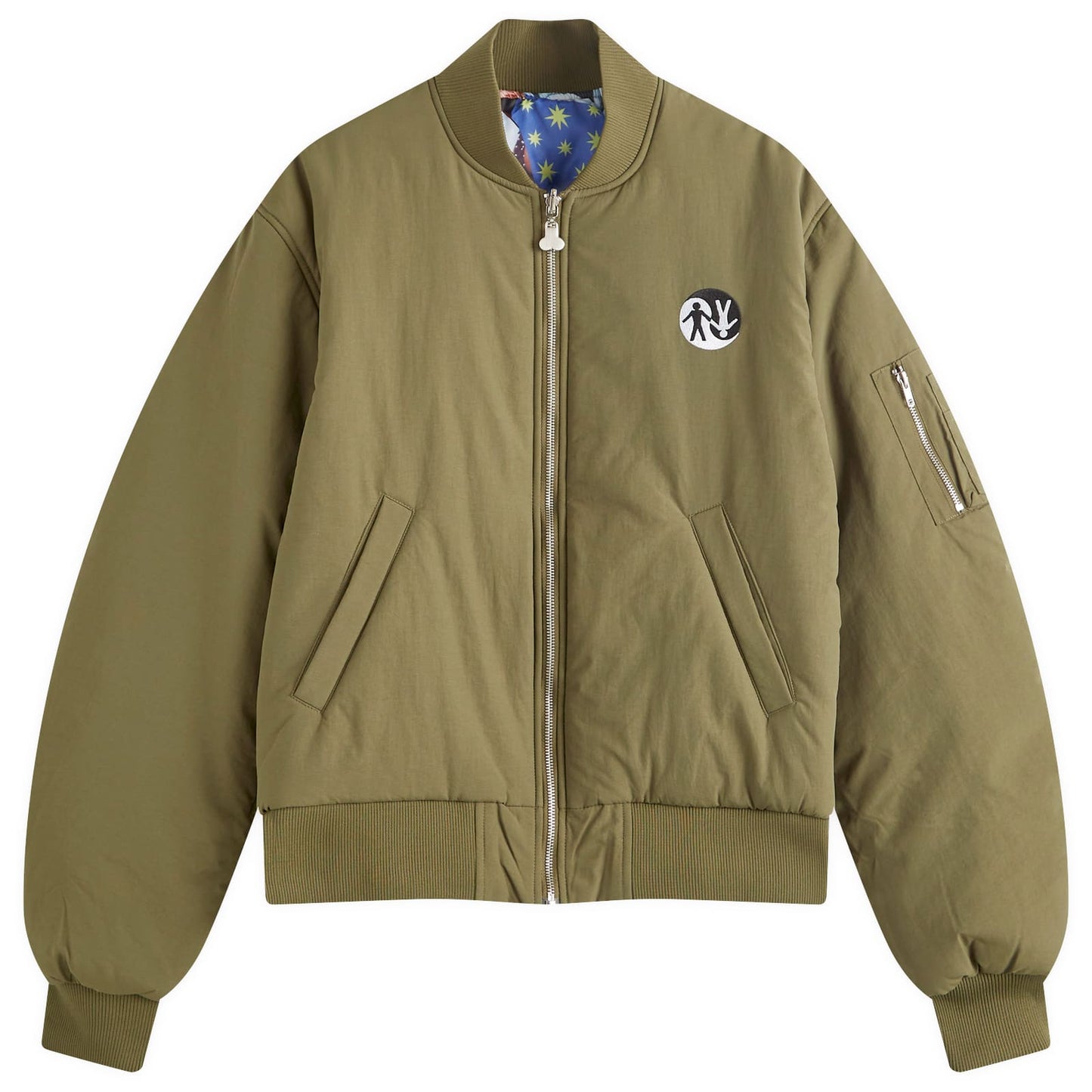 Desire Connections Reversible Bomber Jacket