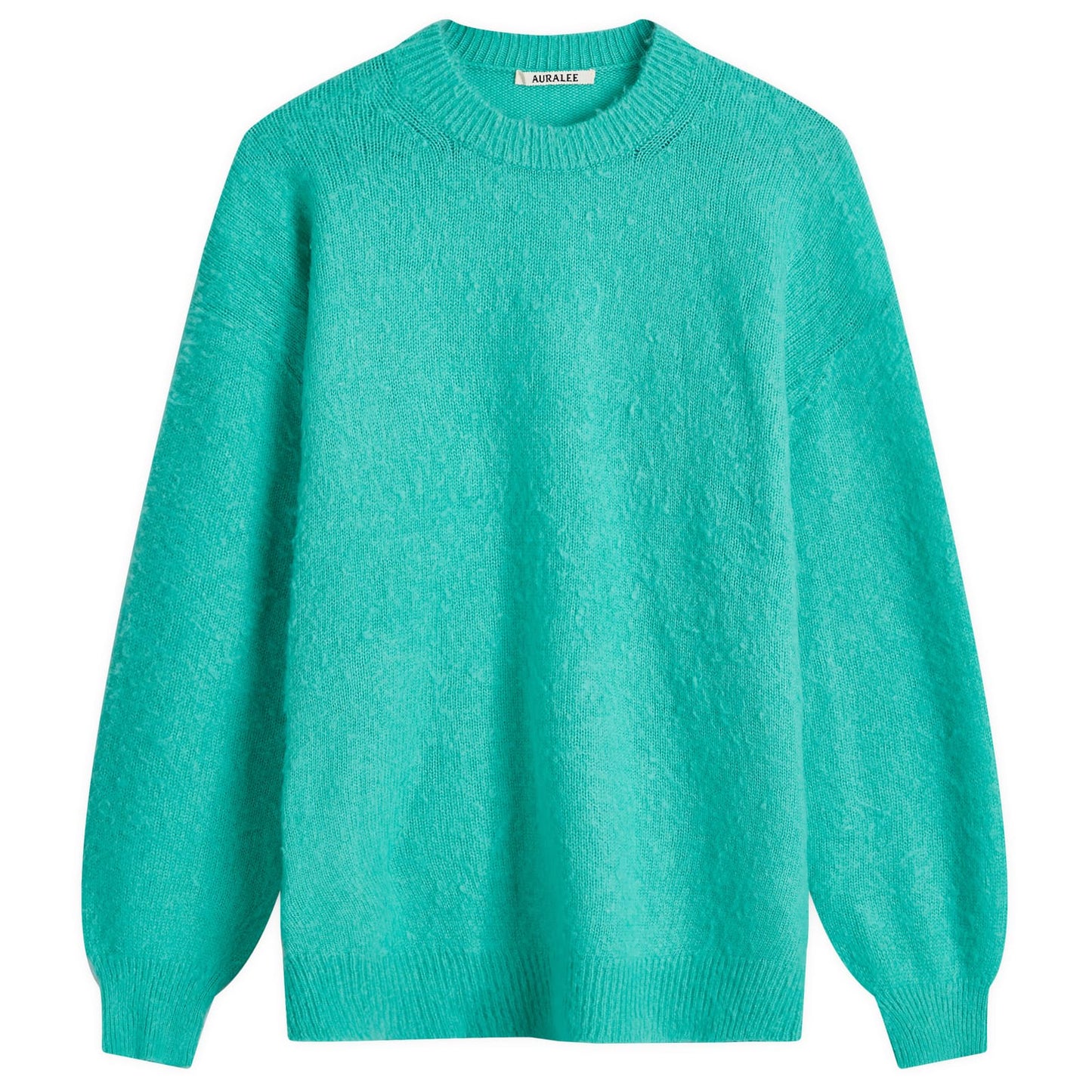 Brushed Wool Cashmere Crew Knit
