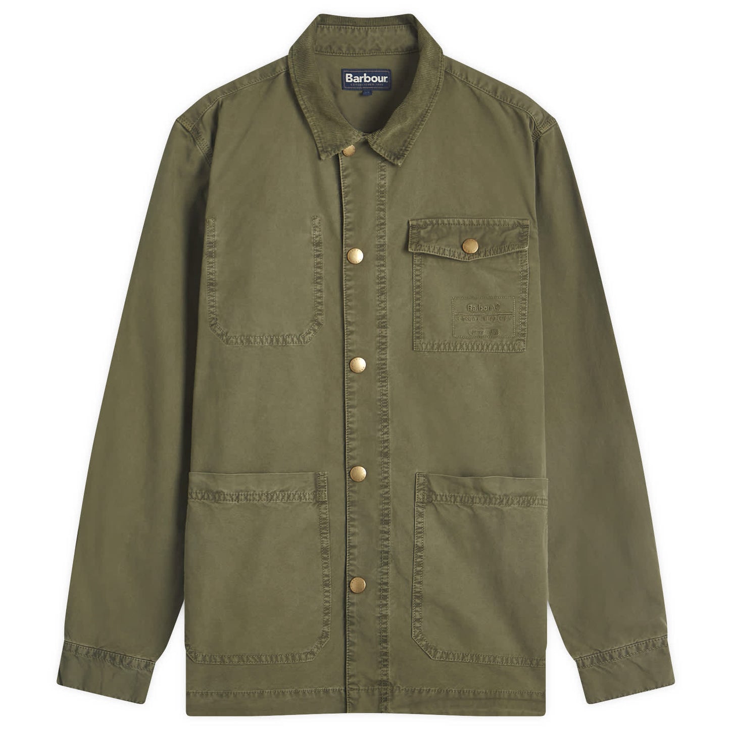 Grindle Relaxed Canvas Overshirt