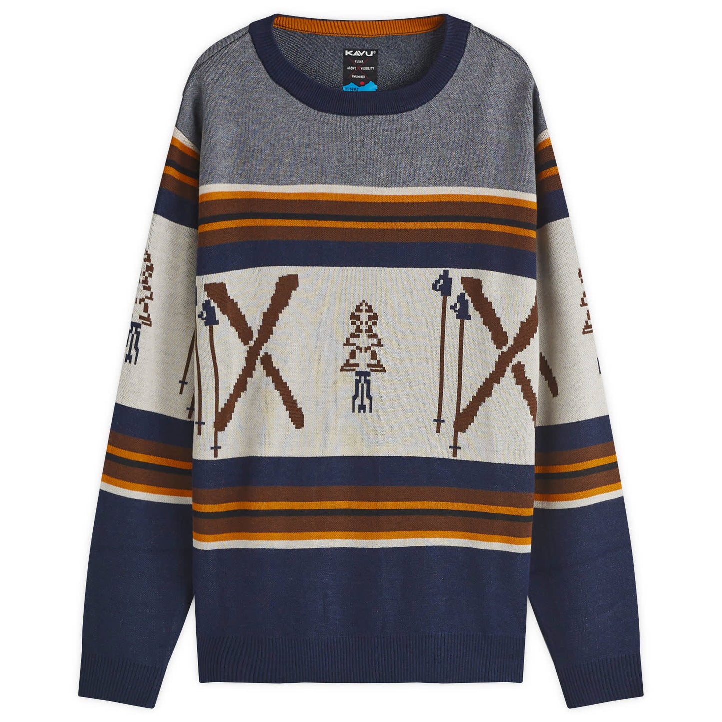 Highline Jacquard Crew Neck Jumper