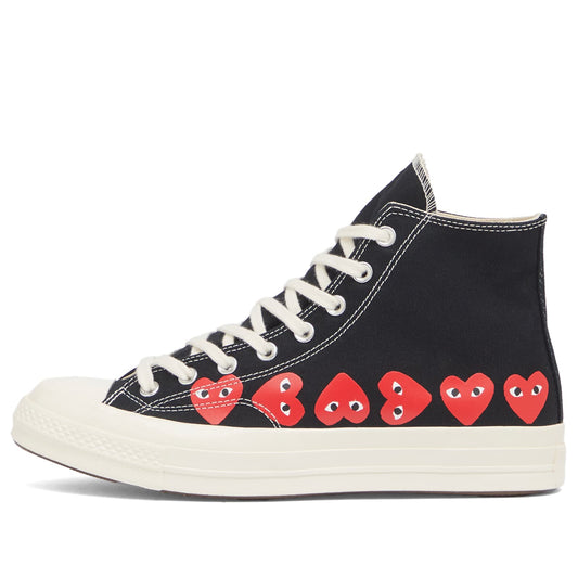 Multi Heart High Sneakers