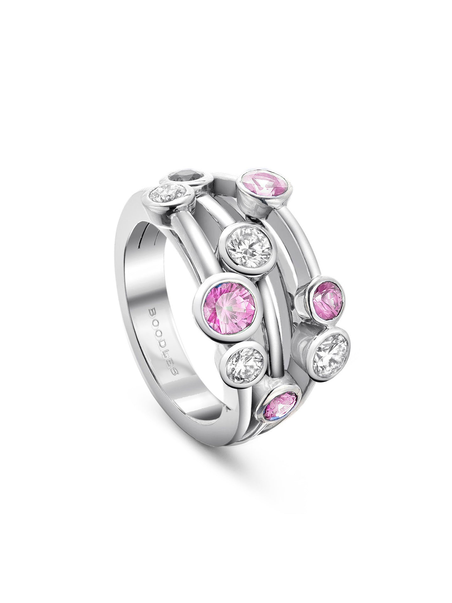 Raindance Classic Pink Sapphire Ring