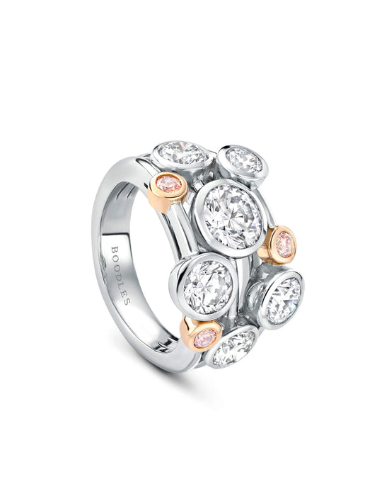 Raindance 20th Anniversary Pink Diamond Mega Ring