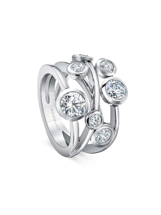 Raindance Seven Diamond Ring