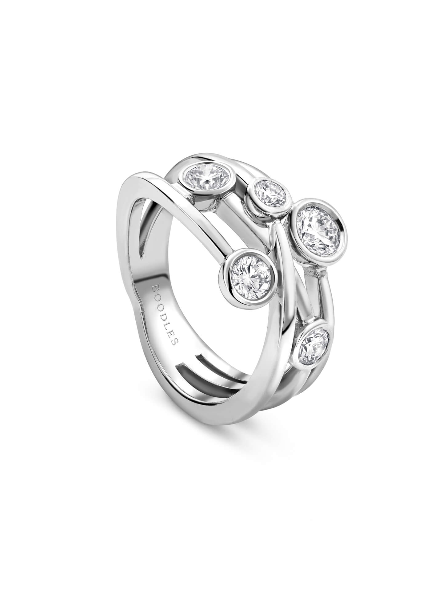 Raindance Five Diamond Ring