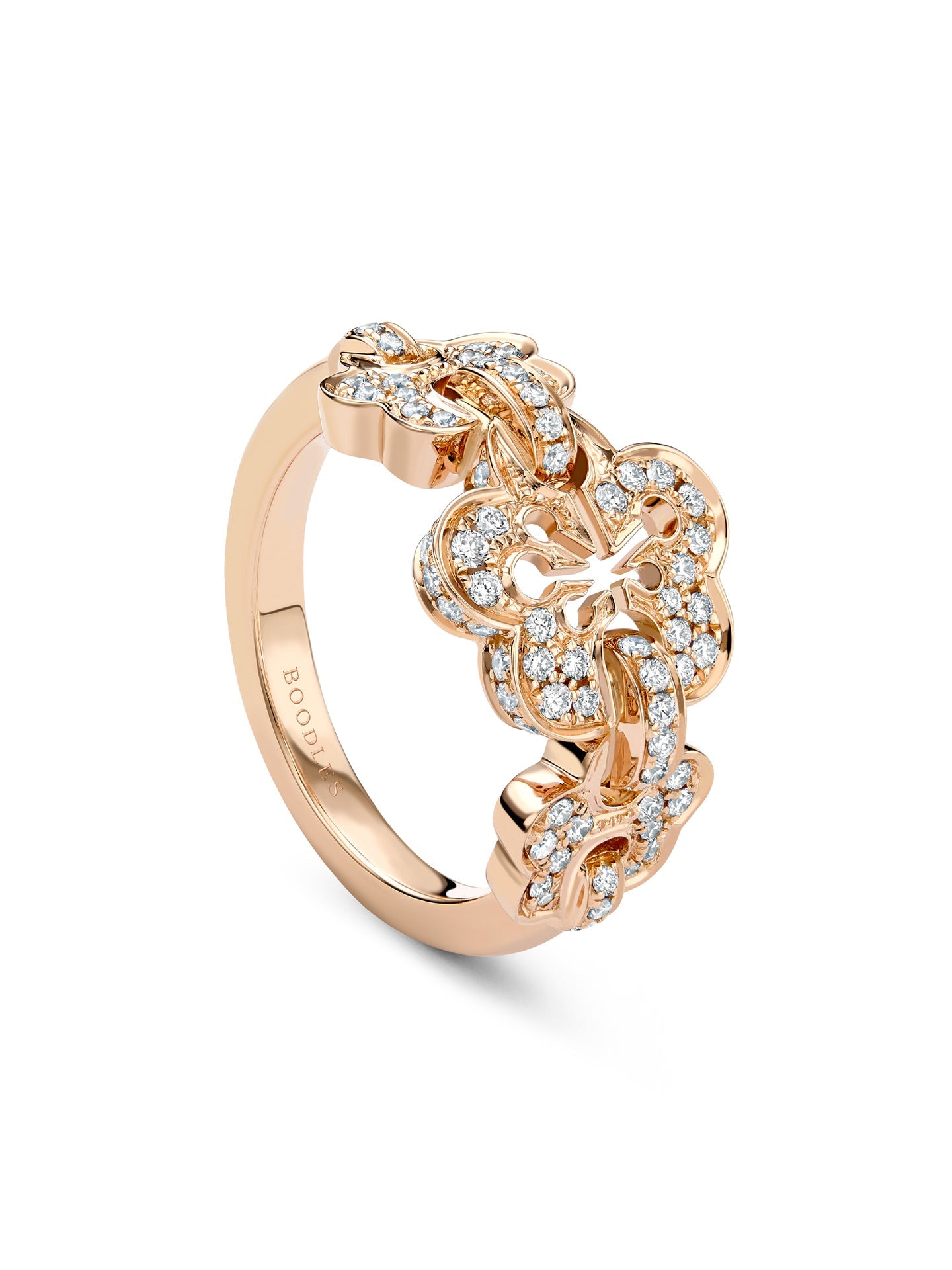 Blossom Triple Diamond Ring