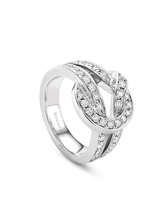 The Knot Diamond Ring