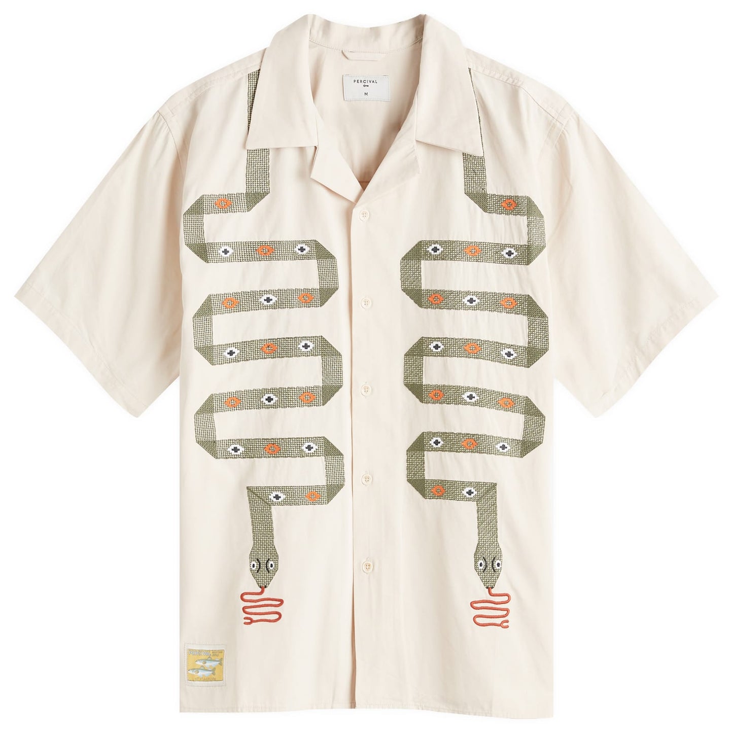 Serpent Tapestry Cuban Shirt