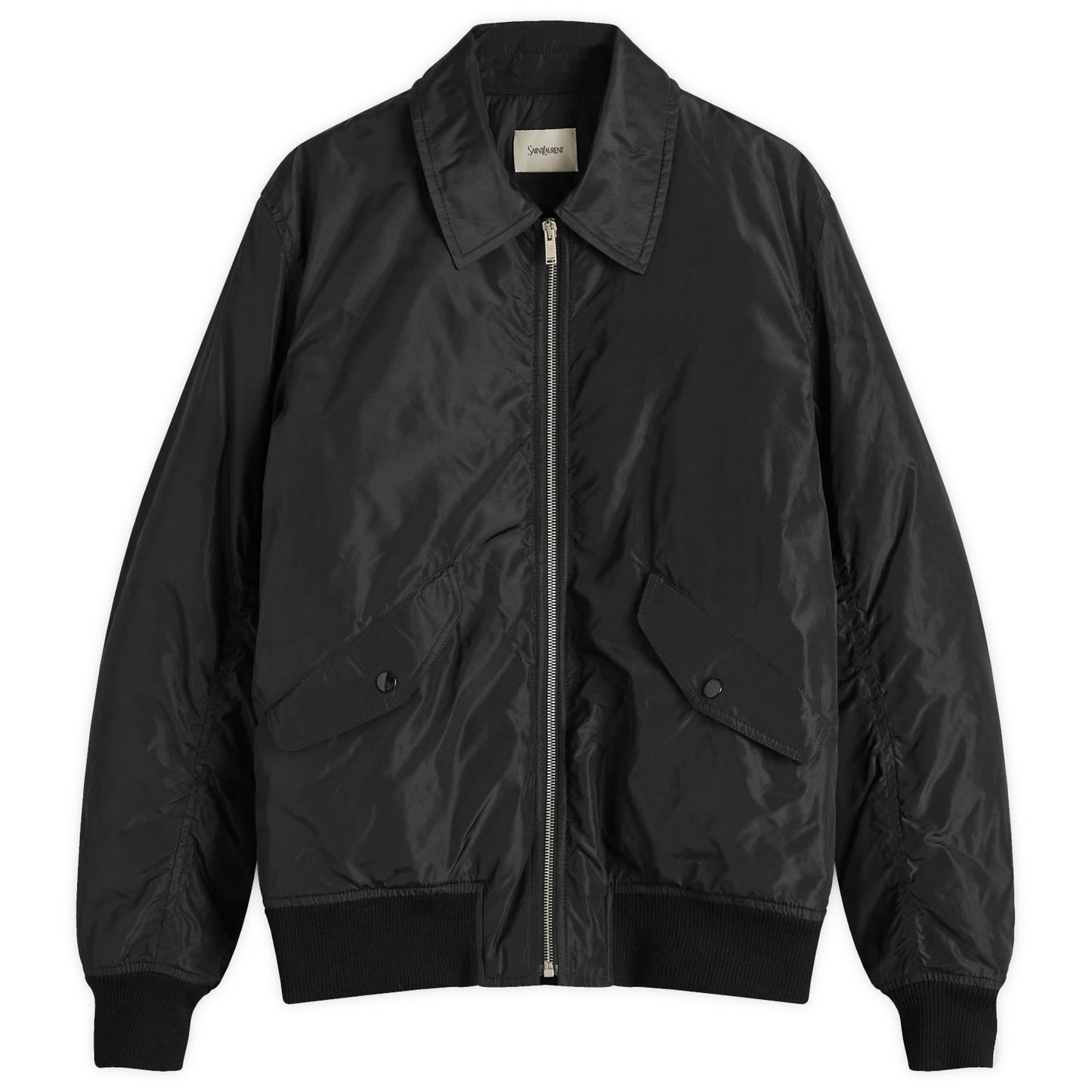 Nylon Taffeta Bomber Jacket
