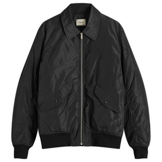 Nylon Taffeta Bomber Jacket